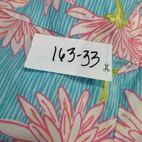 Lilly Pulitzer vintage strapless floral midi dress SZ 6 - Picture 13 of 14